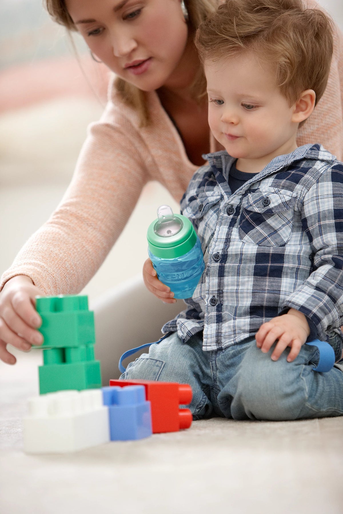 Philips Avent Easy Sip Spout Cup – 260 ml – Blue (Boy)