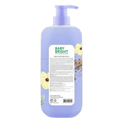 منظف الجسم بالملح البحري الخشبي 450 مل بيبي برايت (B)