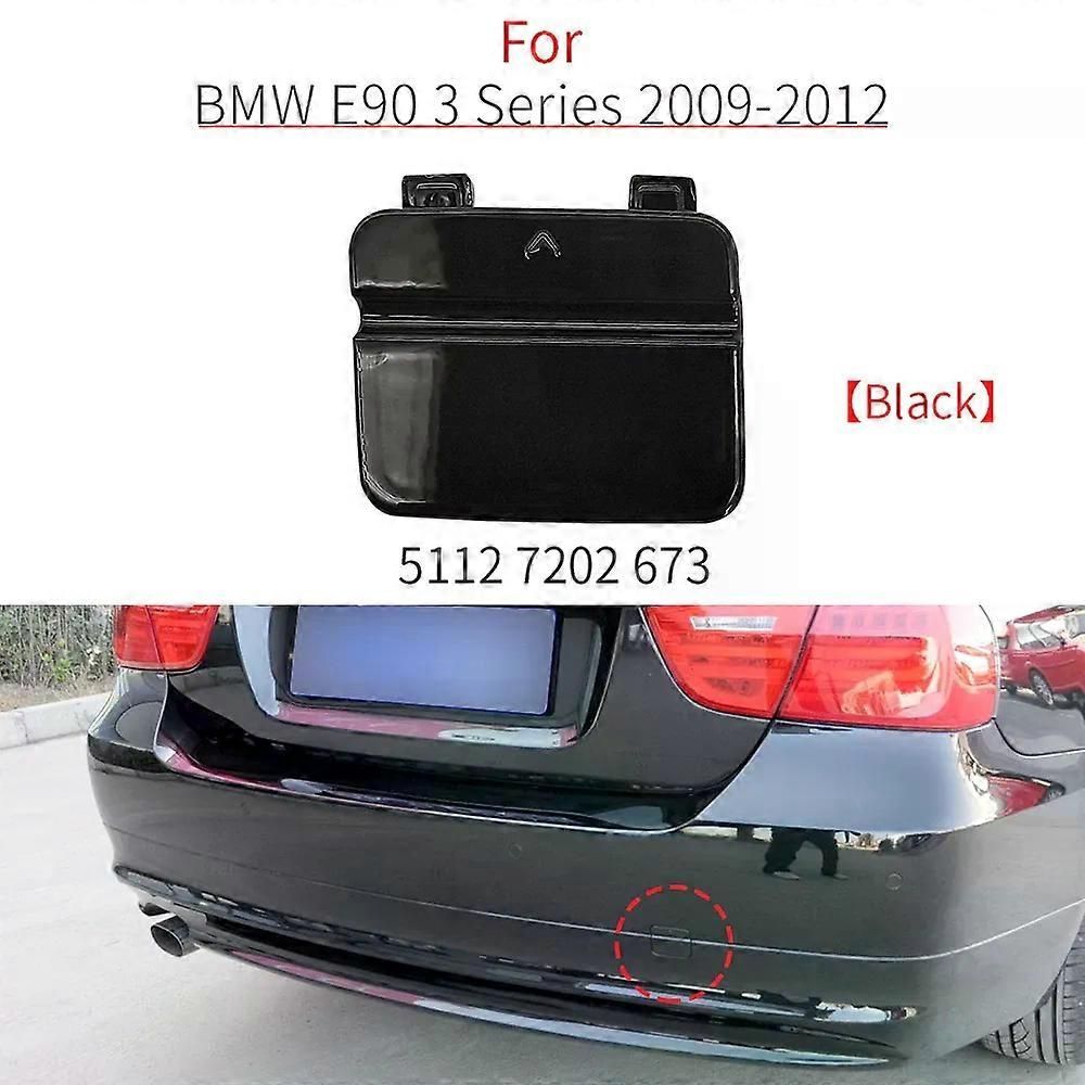 Rear Bumper Tow Hook Cap Compatible with BMW E90 E91 LCI 2009-11