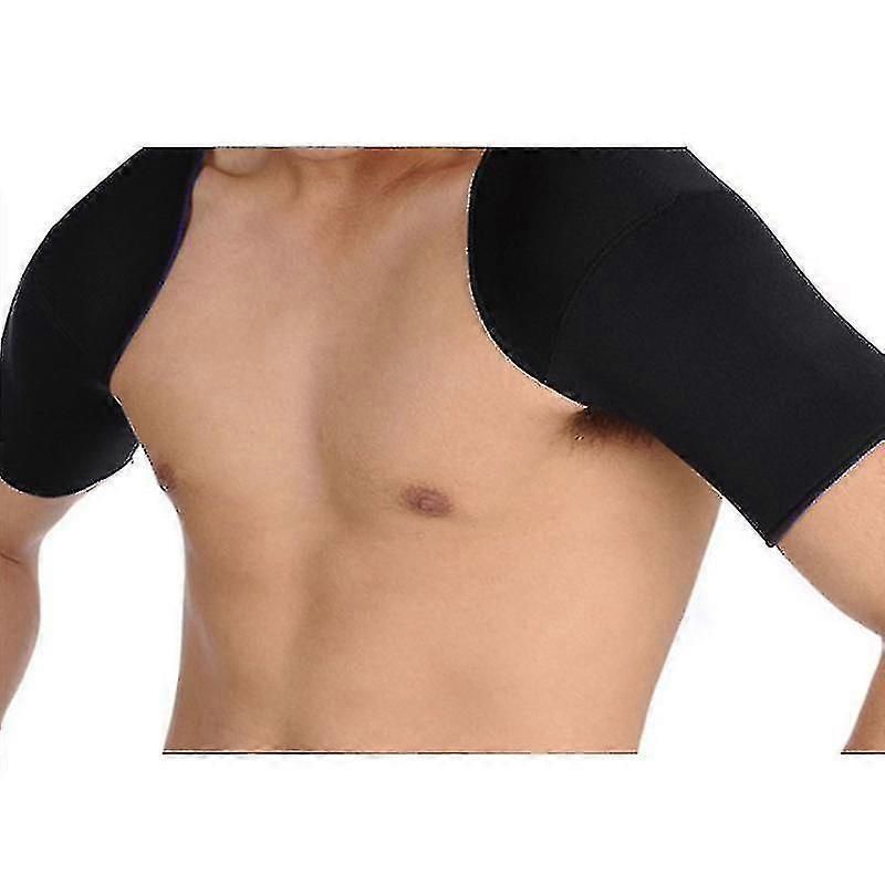 Double Shoulder Support Brace Injury Arthritis Pain Brace Strap