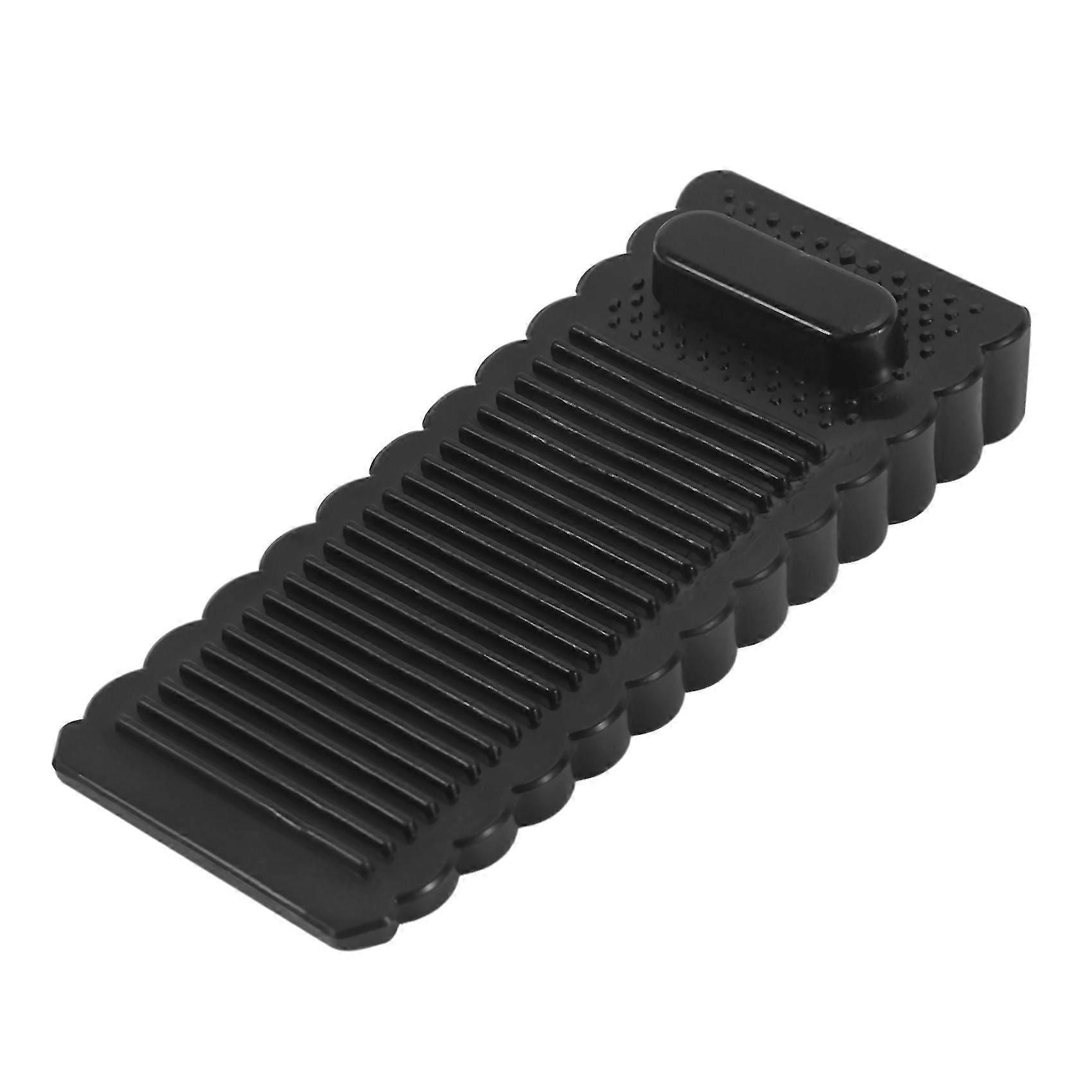6 Pack Rubber Wedge - Sturdy And Stackable Door Stoppers - Slip-resistant Rubber Door Stop Works On