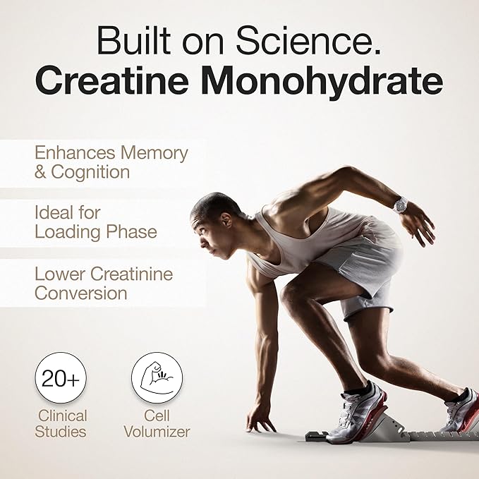 Wellbeing Nutrition Creatine Monohydrate+hcl Unflavored 100g