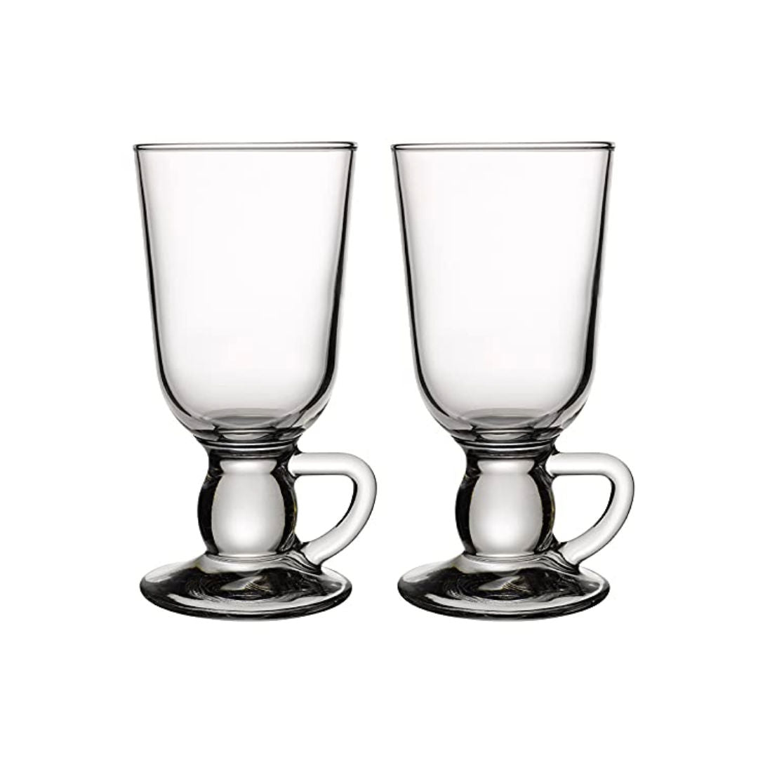 Pasabahce Irish Stemware Coffee Cup, Set Of 2
