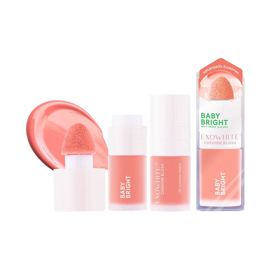 Exowhite Cushion Blush 4ml Baby Bright (M) 06 Summer Peach