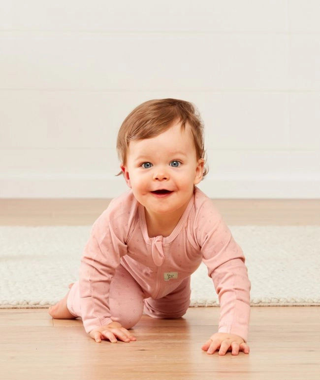 Long Sleeve Romper 0.2 TOG - Berries (6-12M)
