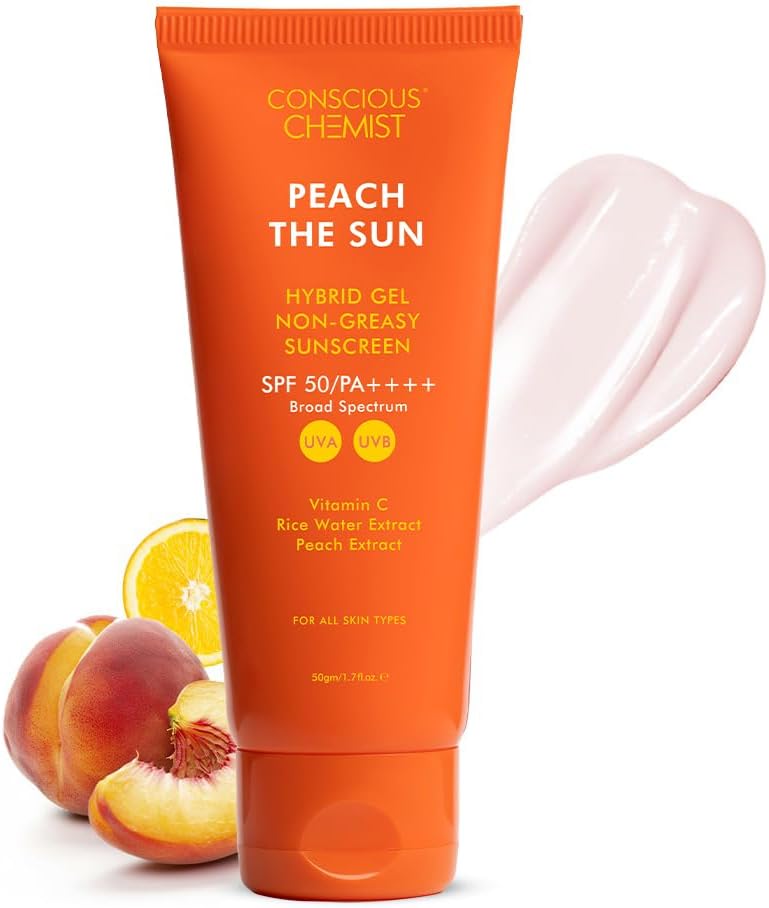 Conscious Chemist Sunscreen SPF 50 PA++++ | 50g | - Peach The Sun