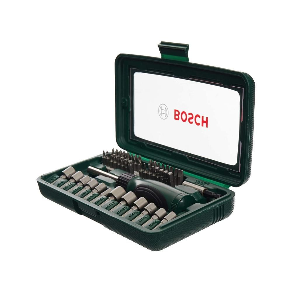 Bosch 46 Piece Screwdriver Screwing Socket End Accessory Set