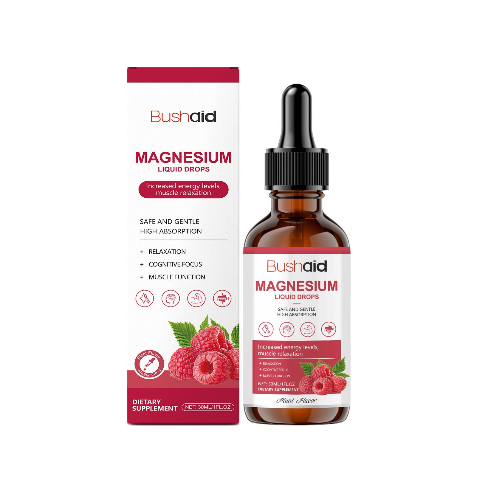 Boost Your Body Care with Liquid Magnesium Drops, Enhance Memory and Digestive Health ,30ml