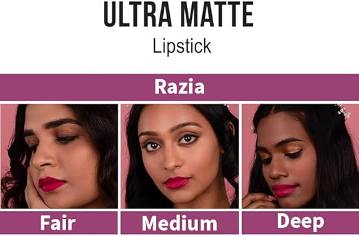 Nykaa Ultra Matte Lipstick  Razia18