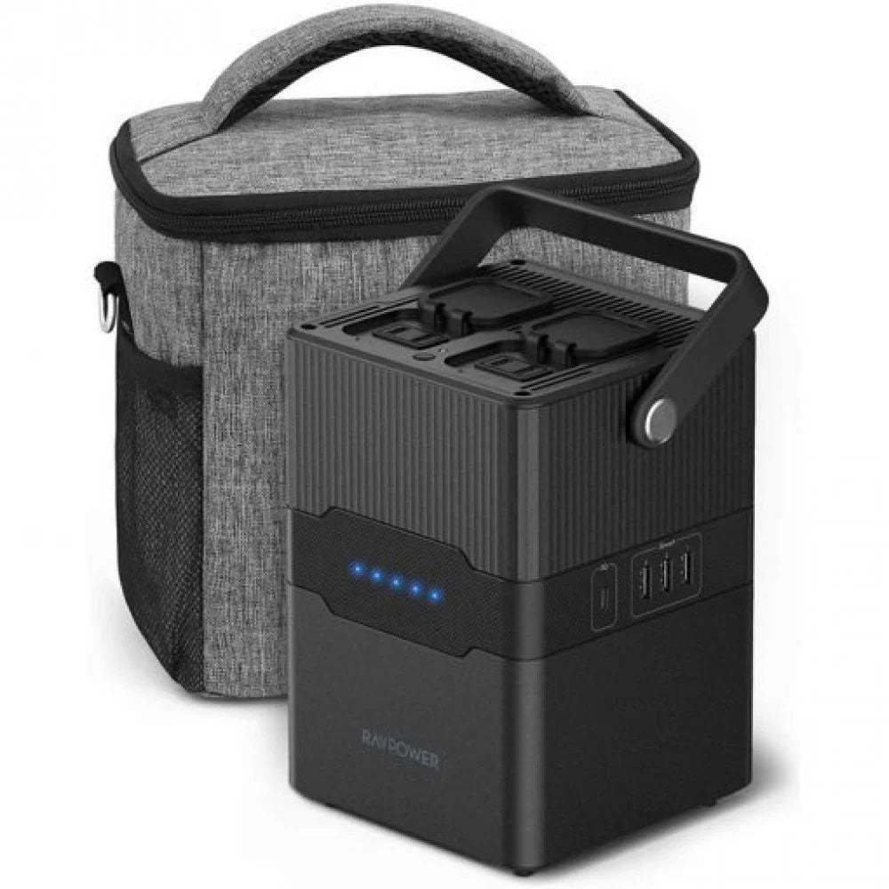 RAVPower PD Pioneer Portable Power Station 70200mAh 250W with Pure Sine Wave AC Outlets