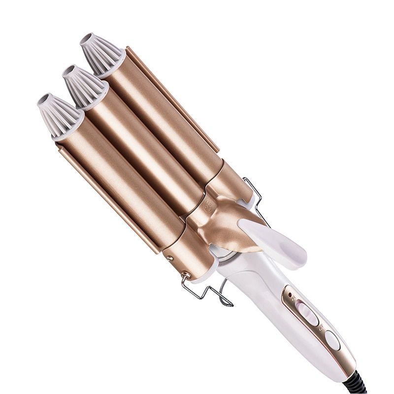 3 Barrel Curling Iron  Hair Curler Triple Barrels Hair Waving Tools