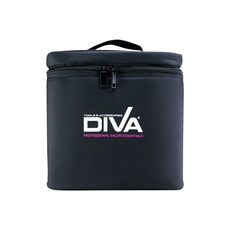 Diva Cosmetic Bag with Tray, Black, LYBT9602+9603
