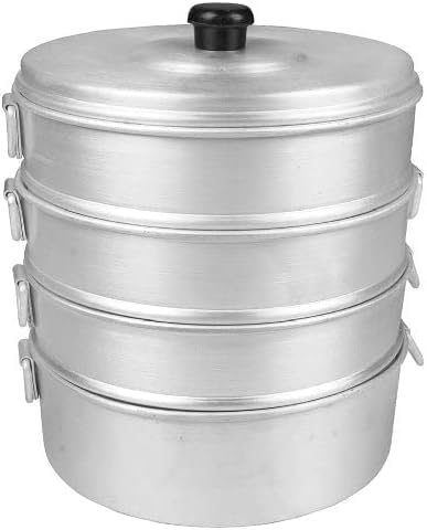 Large Aluminum Momos Steamer 12 Inch 6 Litre Capacity