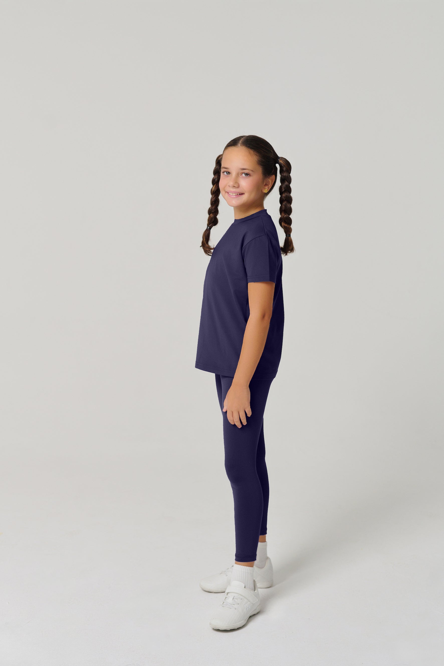 بنطال ضيق كلاسيكي للأطفال من ماركة MULU - أزرق داكن