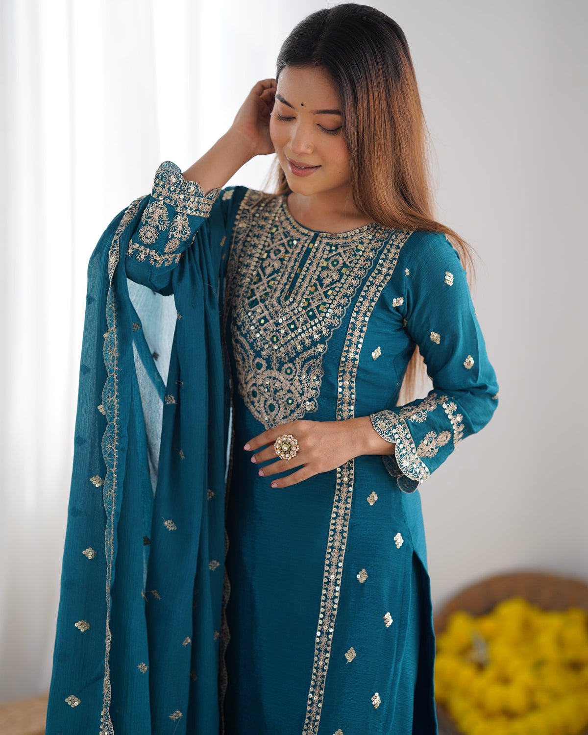 Fab Zone Festive Outfit with Dupatta