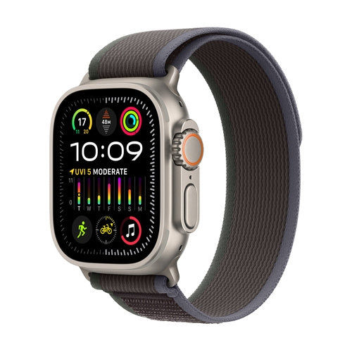 Ultra 2 GPS + Cellular, 49mm Titanium Trail Loop M/L