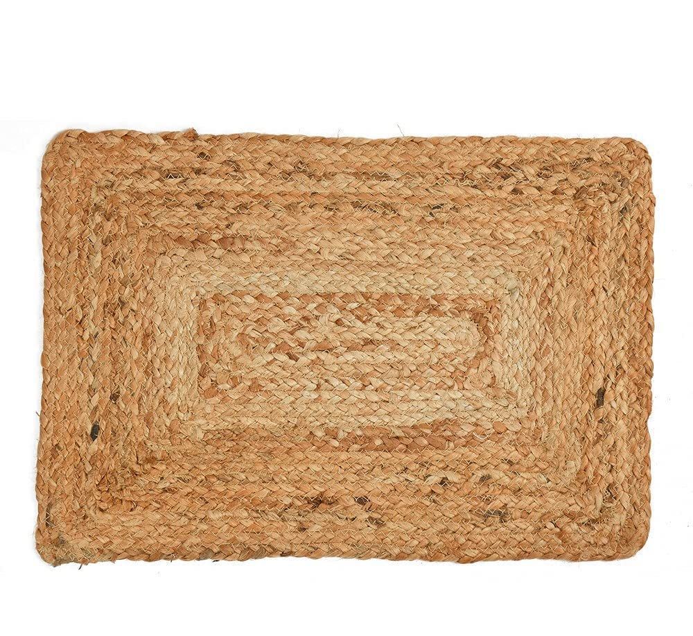 AIESY® Handwoven Jute Reversible Doormat Beautiful Doo rmats