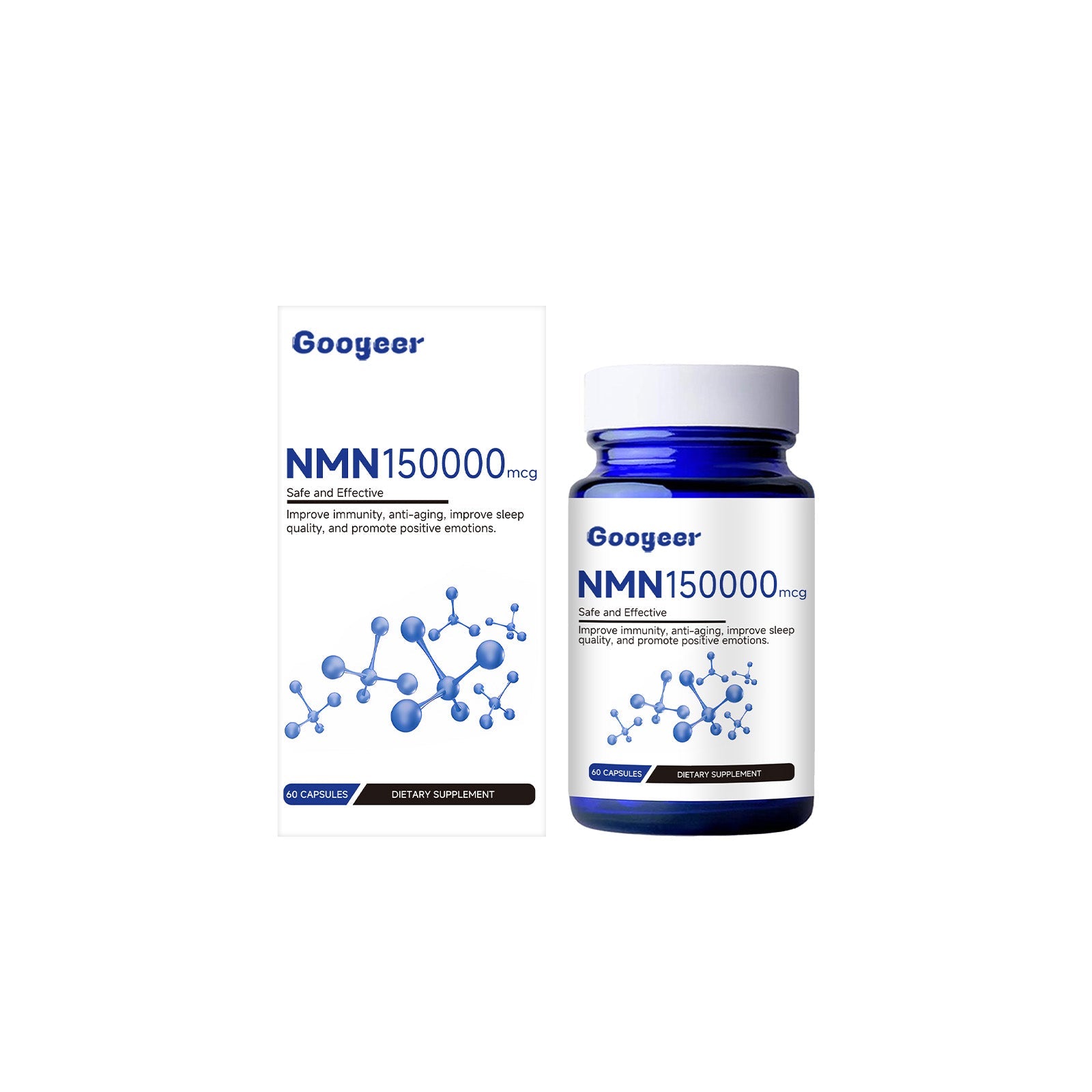 Body Care Supplement, Immune Boost, Vitality Support, Easy to Swallow ,60capsules