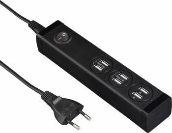 Hama 121966  6-FOLD USB CHARGING STATION