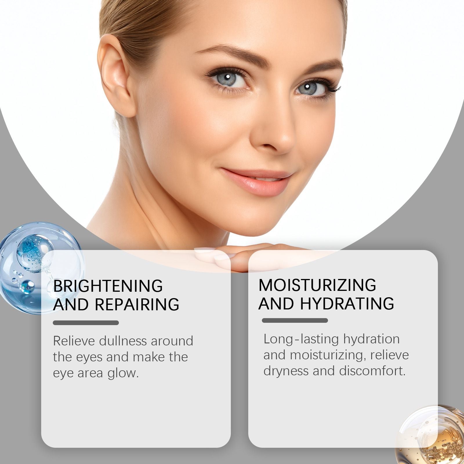 Roll On Eye Serum for Dark Circles & Fine Lines 10ml