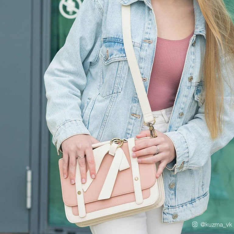 Summer Garden Romance- Bow Small Briefcase