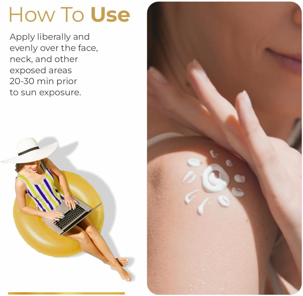 Brinton UV Doux Gold Silicone Sunscreen Gel 50g