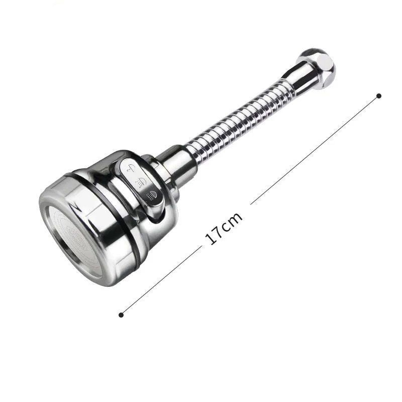Kitchen Splashproof Booster Faucet Multi Direction Swivel Faucet