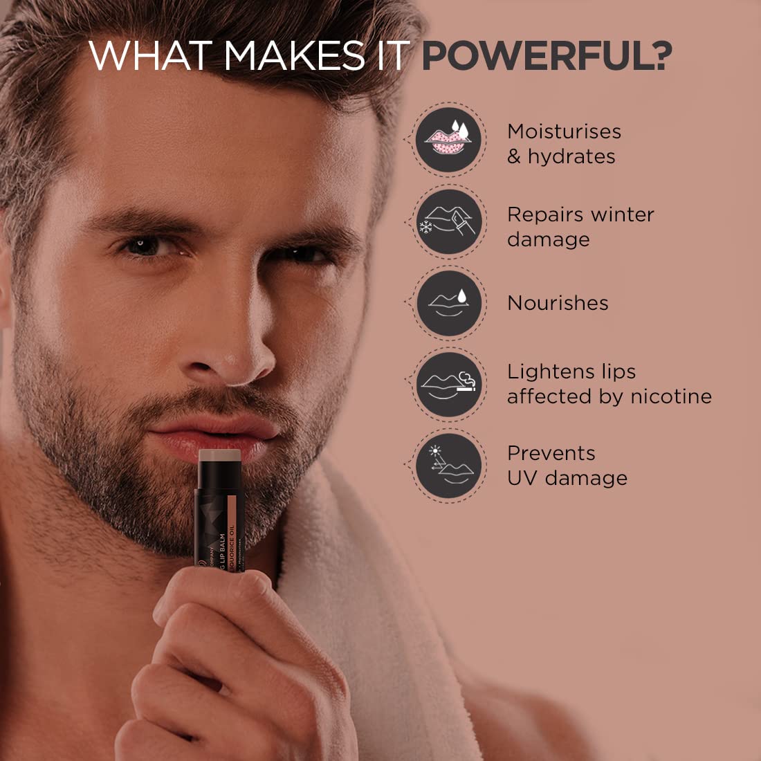 The Man Company Lightening Lip Balm - 4gm