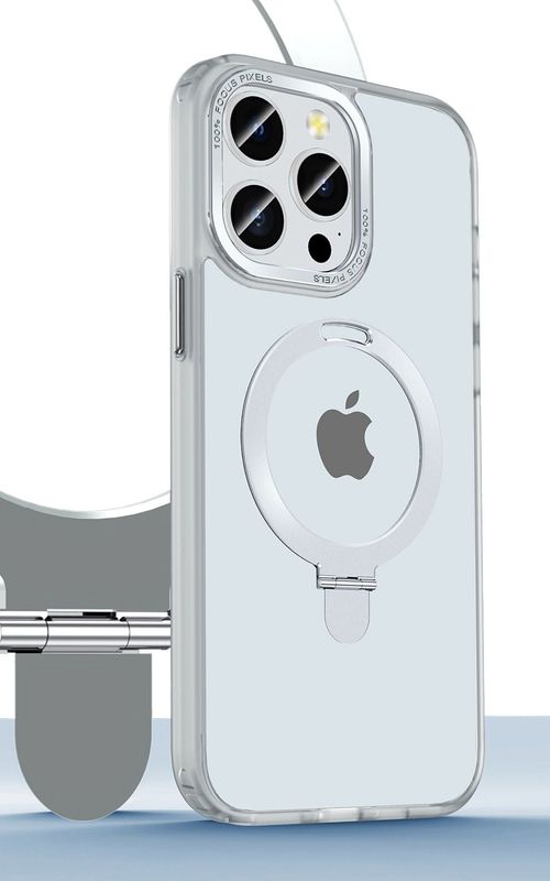 Shockproof Phone Case Slim Matte Cover With Magnetic Stand For iPhone 14 Series