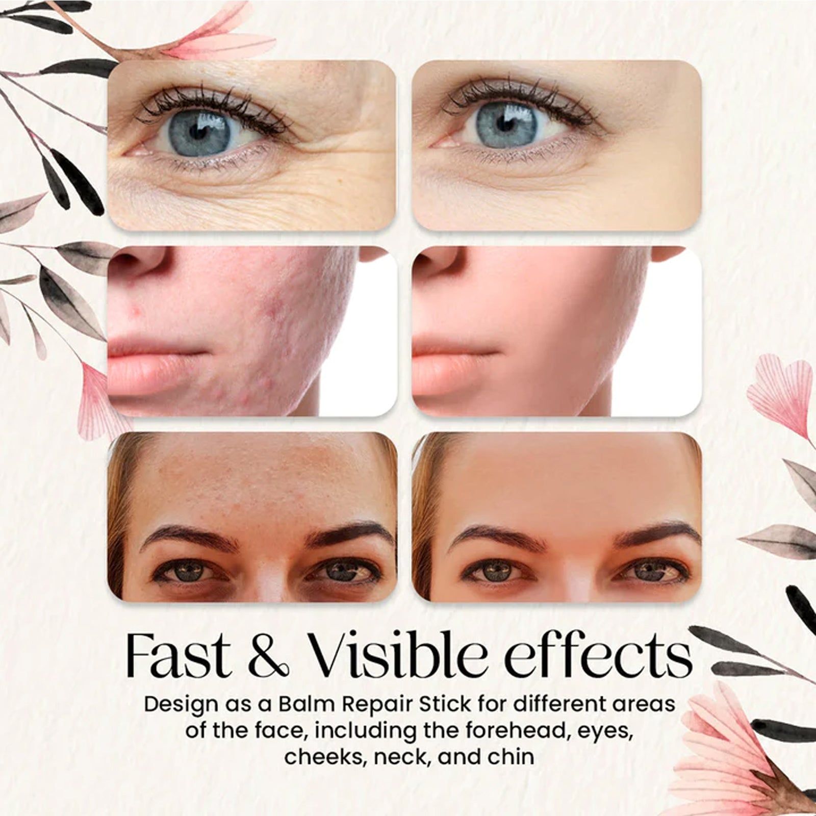 Collagen Stick for Firming Skin, Hydrate, Lighten Fine Lines, Long-Lasting Moisturizer ,7g