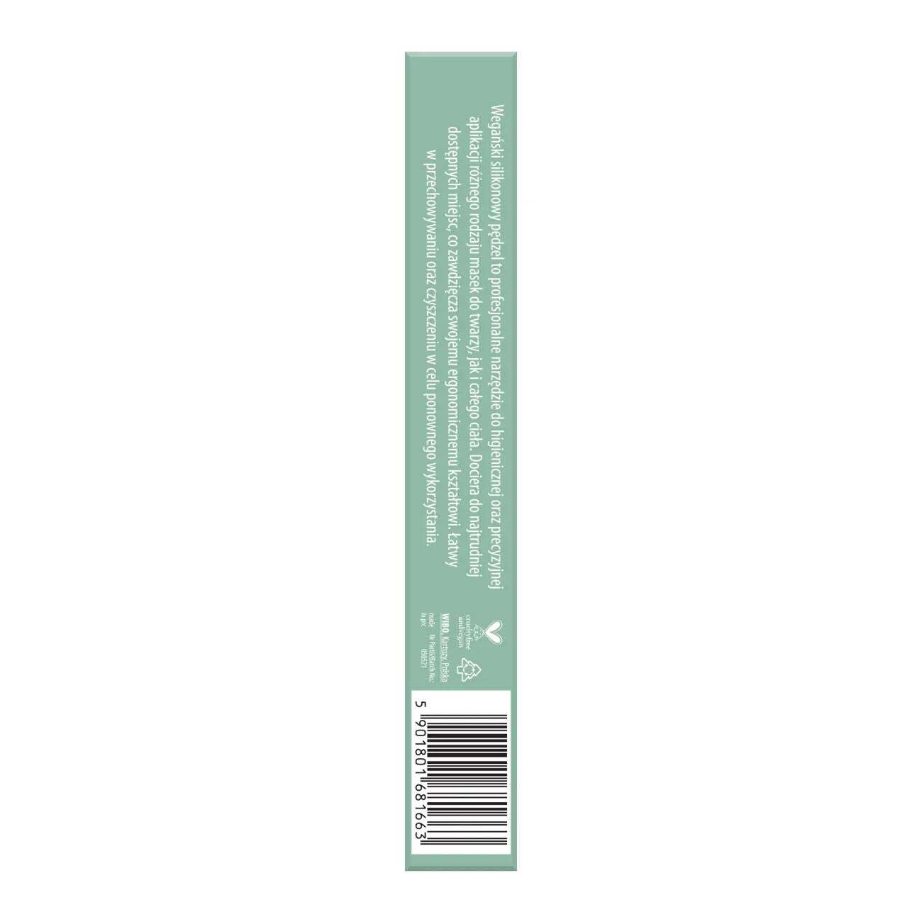Silicone Face Mask Brush, Soft & Flexible Applicator for Even & Mess-Free Mask Application