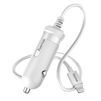 HAMA 173862 APPLE CAR CHARGER 1A WHITE