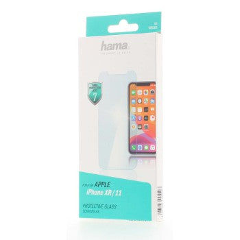 HAMA 186263 زجاج واقي لهاتف Apple iPhone XR/11