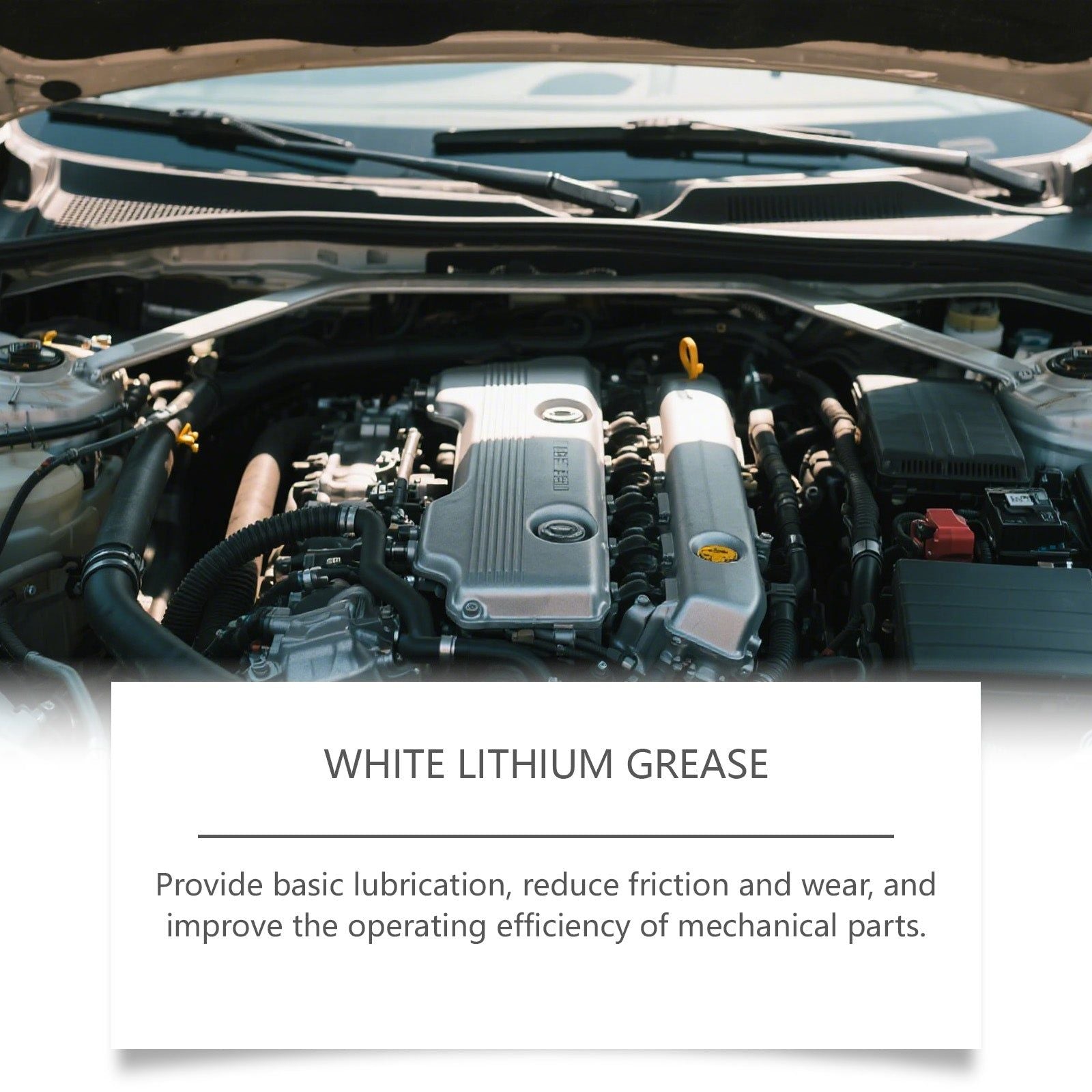 Automotive Grease, Multi-Functional Lubricant for Vehicle Maintenance, Noise Reduction, Smooth Wheel Axles ,100g