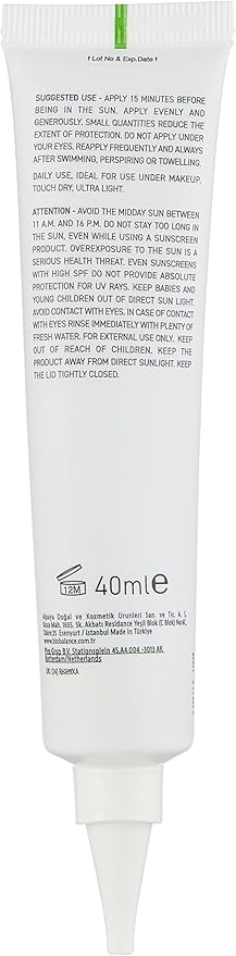 BioBalance Aknsun Face Matt Aqua SPF 50+ Tinted (40ml)