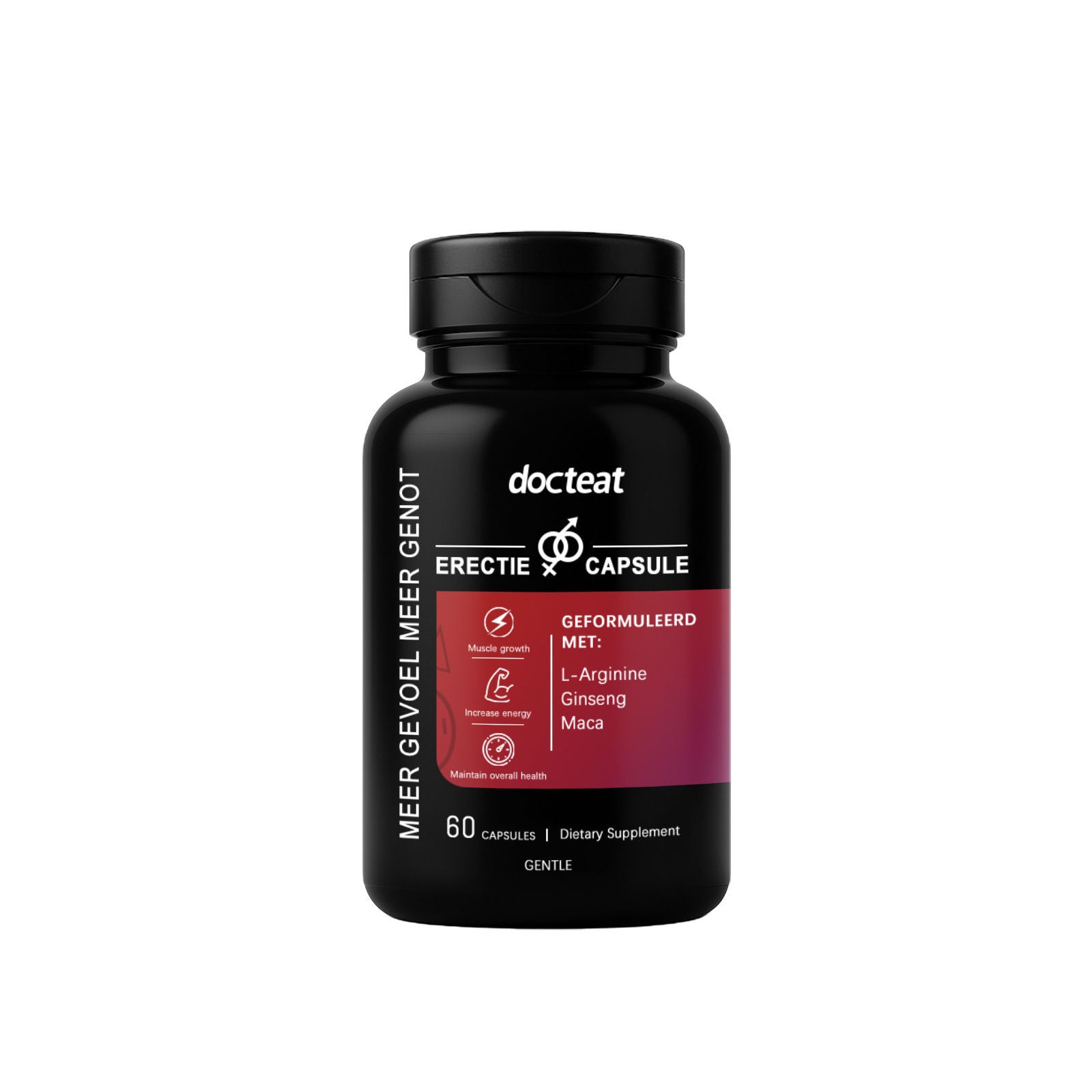 Boost Male Care, Muscle & Vitality Capsules, Natural Body Maintenance, Energy Support ,60pcs
