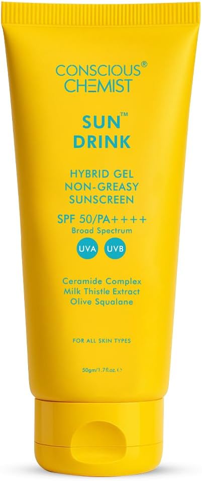 Conscious Chemist Dewy Ceramide Sunscreen SPF 50 PA++++ - Sun Drink | 50g