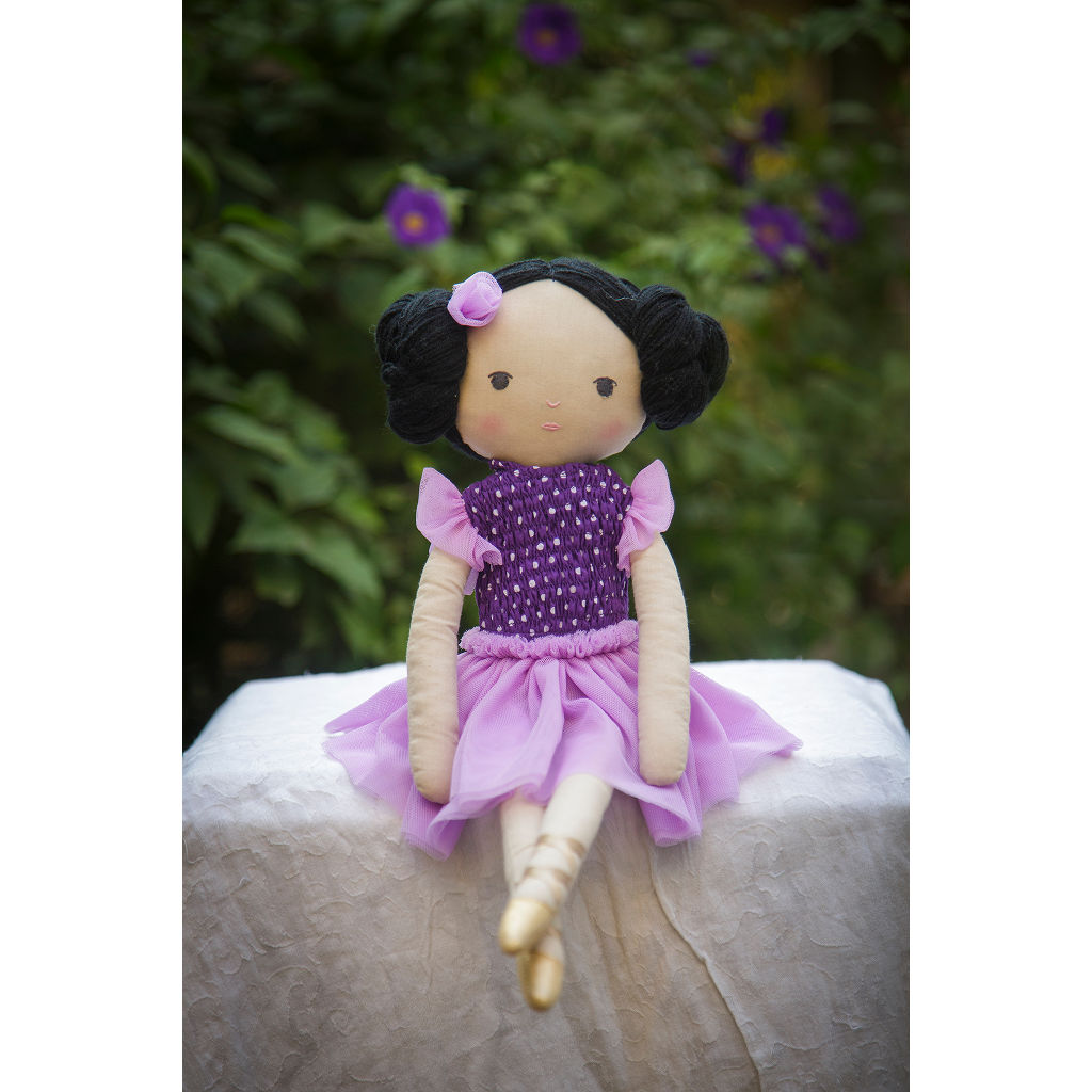 Prima Ballerina Marianela Doll – Handmade Cotton Ballet Doll for Kids
