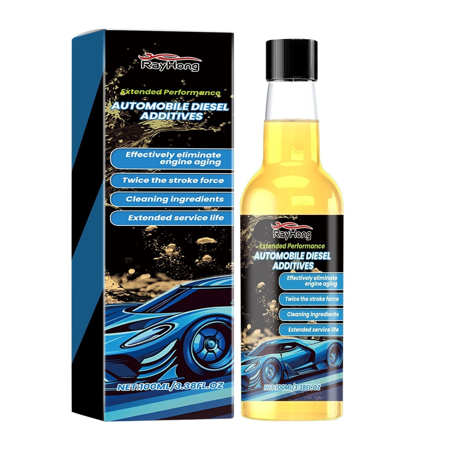Boost Engine Power and Fuel Efficiency with Top Automotive Diesel Additive, Protects Engine, Reduces Wear ,100ml