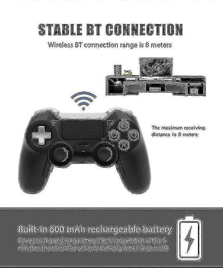 New Elite Wireless Bluetooth Game Controller Game Joystick For Ps4/slim/pro/pc High Quality zxin