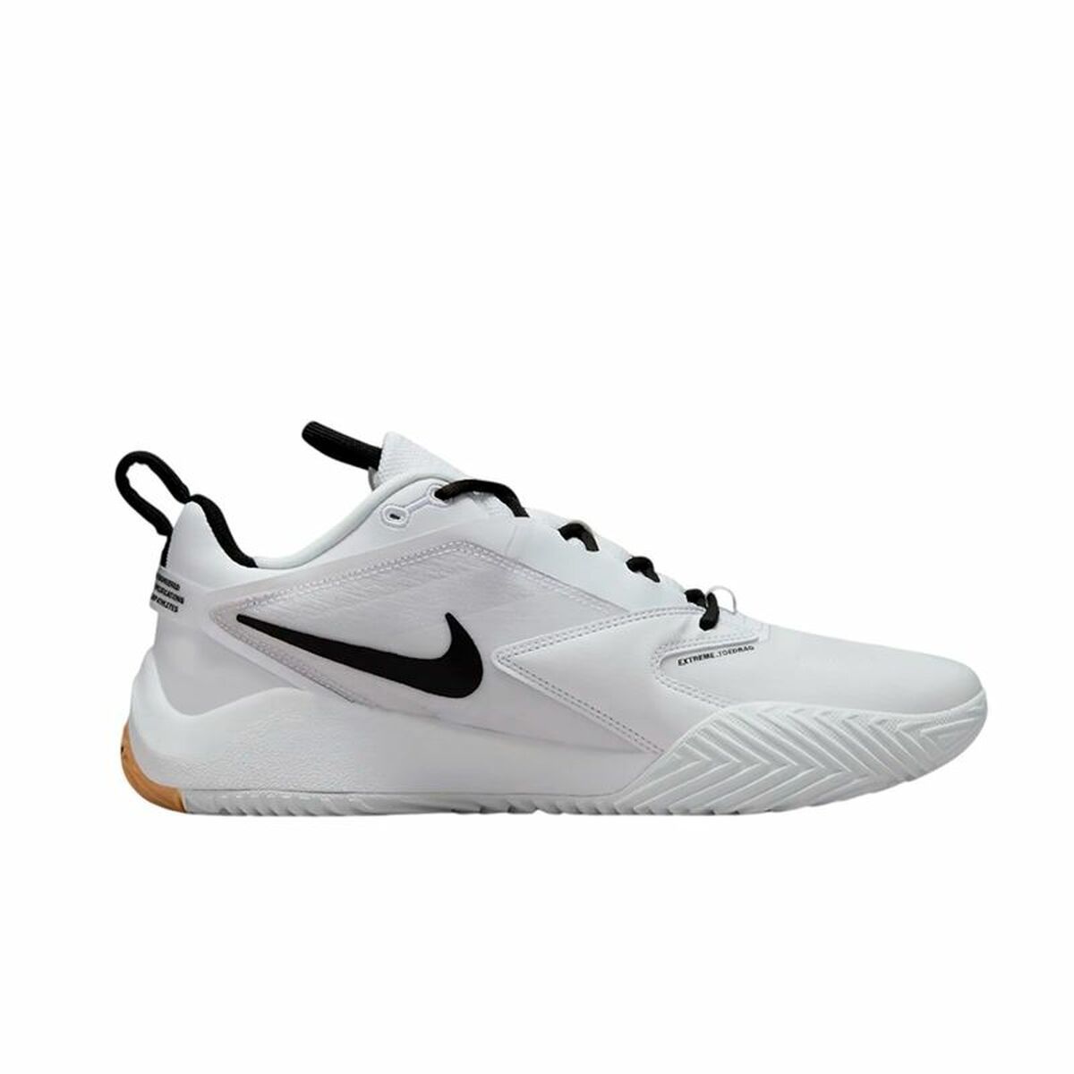 حذاء كرة السلة للبالغين Nike Airzoom Hyper Ace 3 أبيض وأسود
