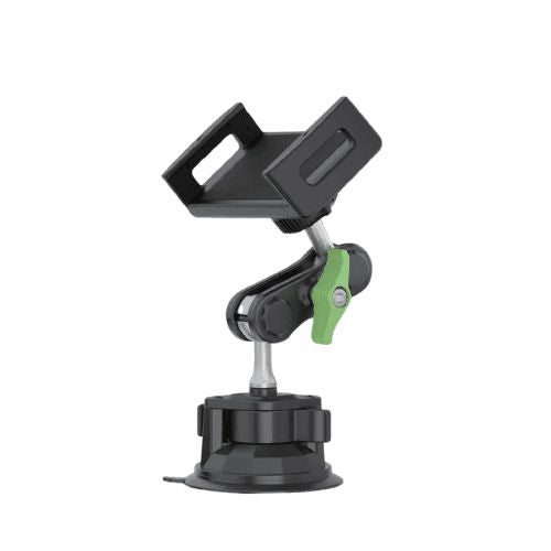 Green Lion Tablet Holder with Suction Cup Mount
