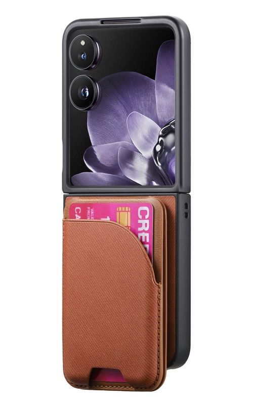 Twill Fabric Leather Skin Phone Case For Xiaomi Mix Flip