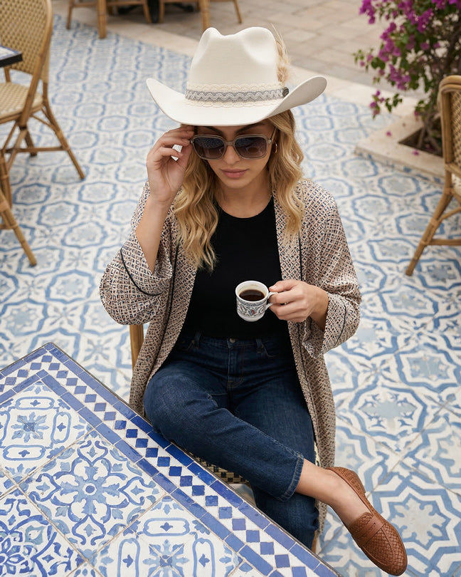 By Carmenzo white duchess hat