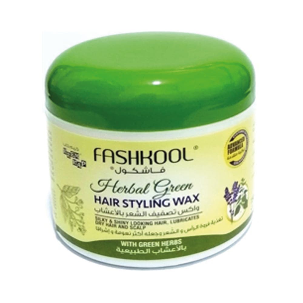 Fashkool Herbal Green Hair Styling Wax, 150gm