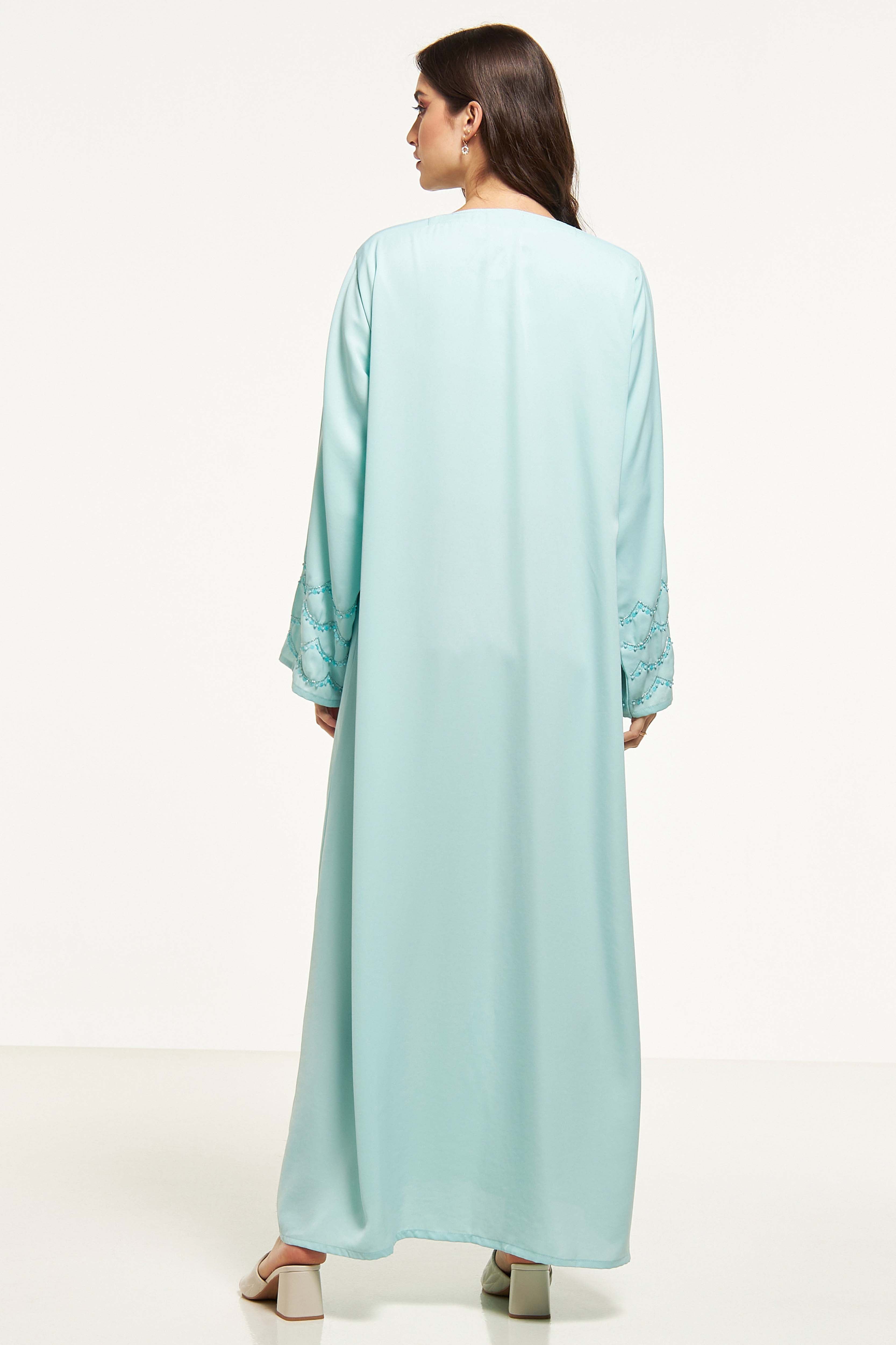 MOiSTREET Embellished Abaya