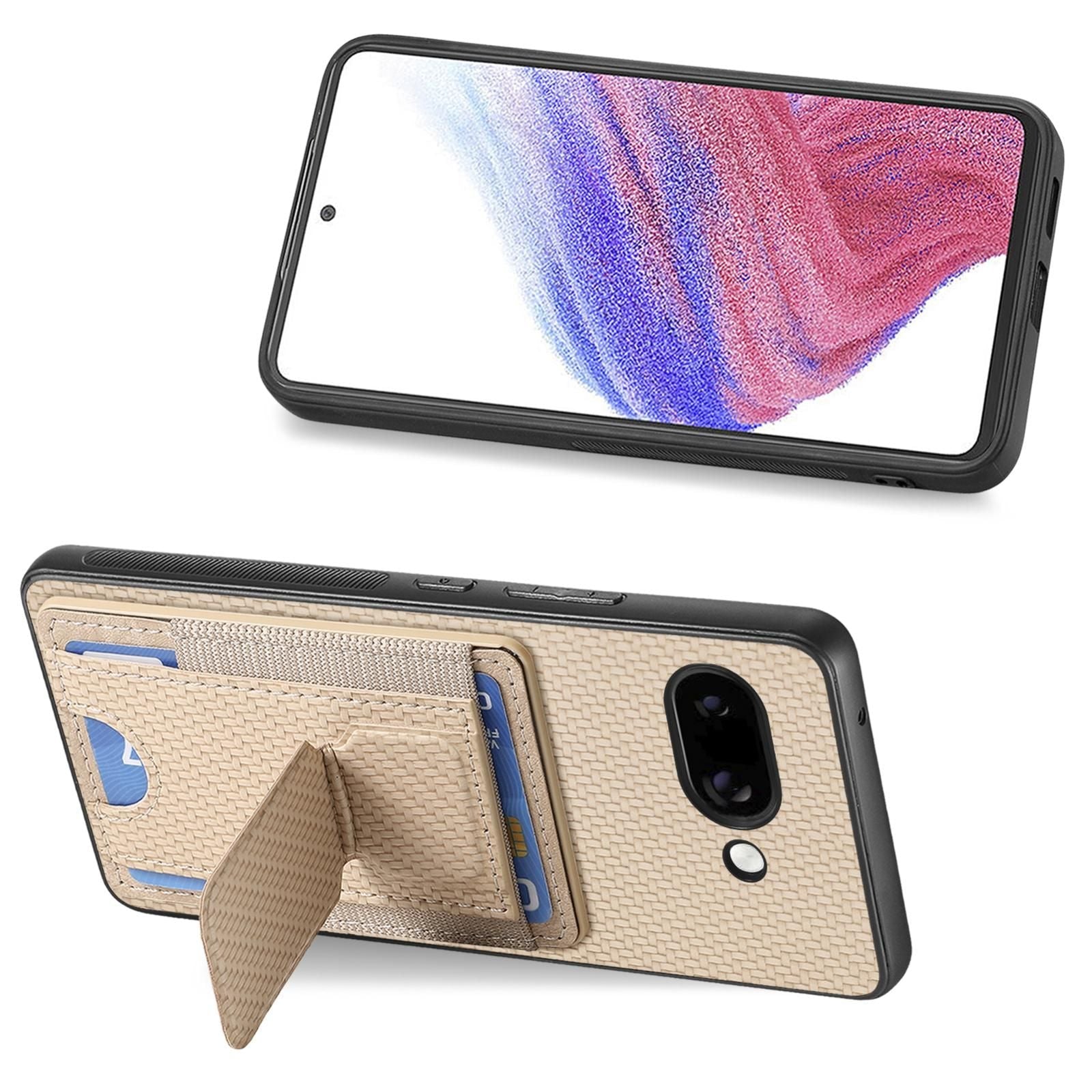 Carbon Fiber Stand Case For Google Pixel 9a