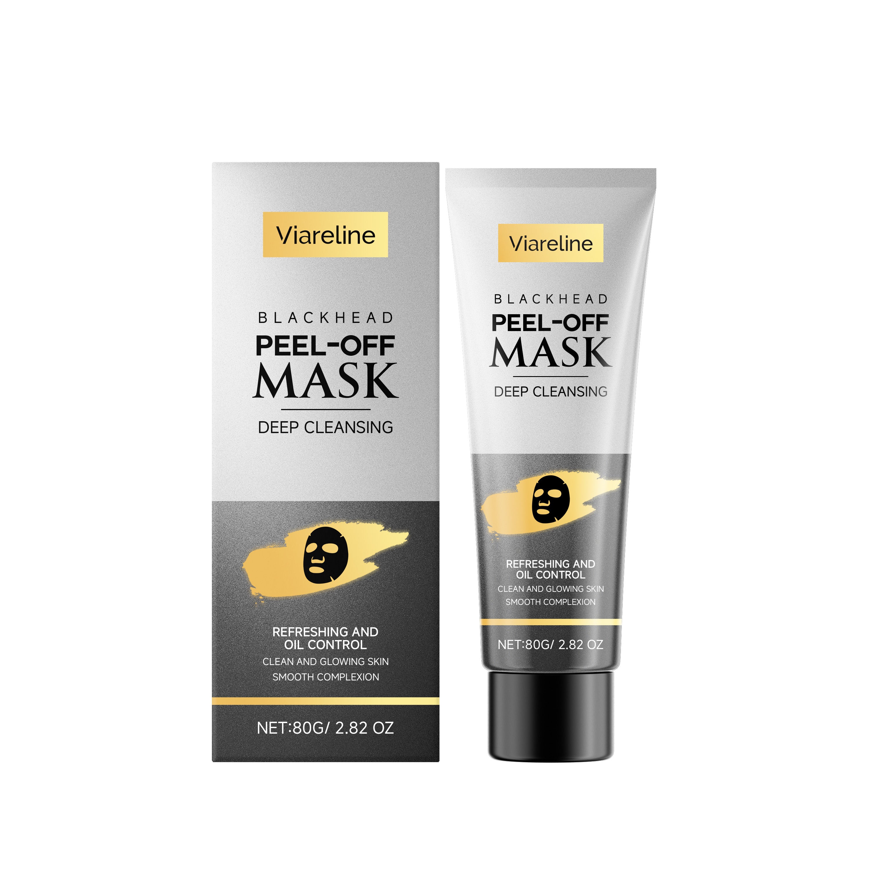 Collagen Peel-Off Mask for Facial Care, Hydrating, Softening, Pore Cleaning ,80g