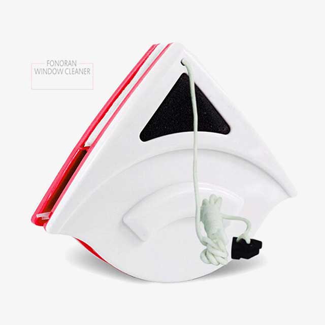 Double Magnetic Window Cleaner Brush - Dual-Sided Cleaning Tool for Streak-Free Glass & Windows
