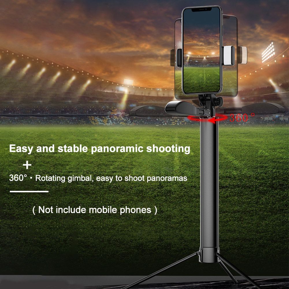 Selfie Stick Foldable Photography Stand Anti Shake Portable Bluetooth Stabilizer